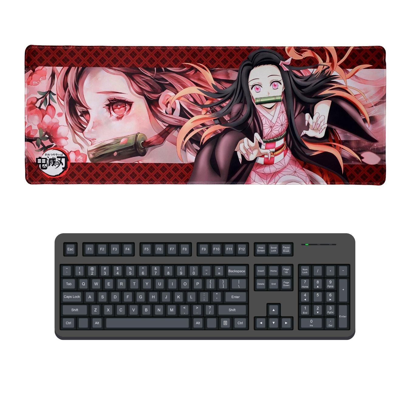 Nezuko - Demon Slayer - XXL Deskmat (80x30 cm)