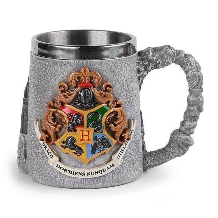 Hogwarts 3D Coffee Mug (Stainless Steel inside) - Harry Potter