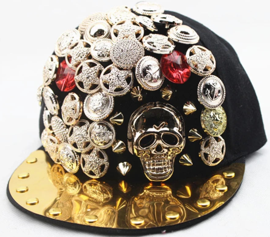 Studded Rappers Cap