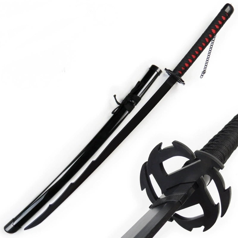 Ichigo Black Katana - Bleach - Wooden (no sharp edge) Life-sized - 104 cm #027