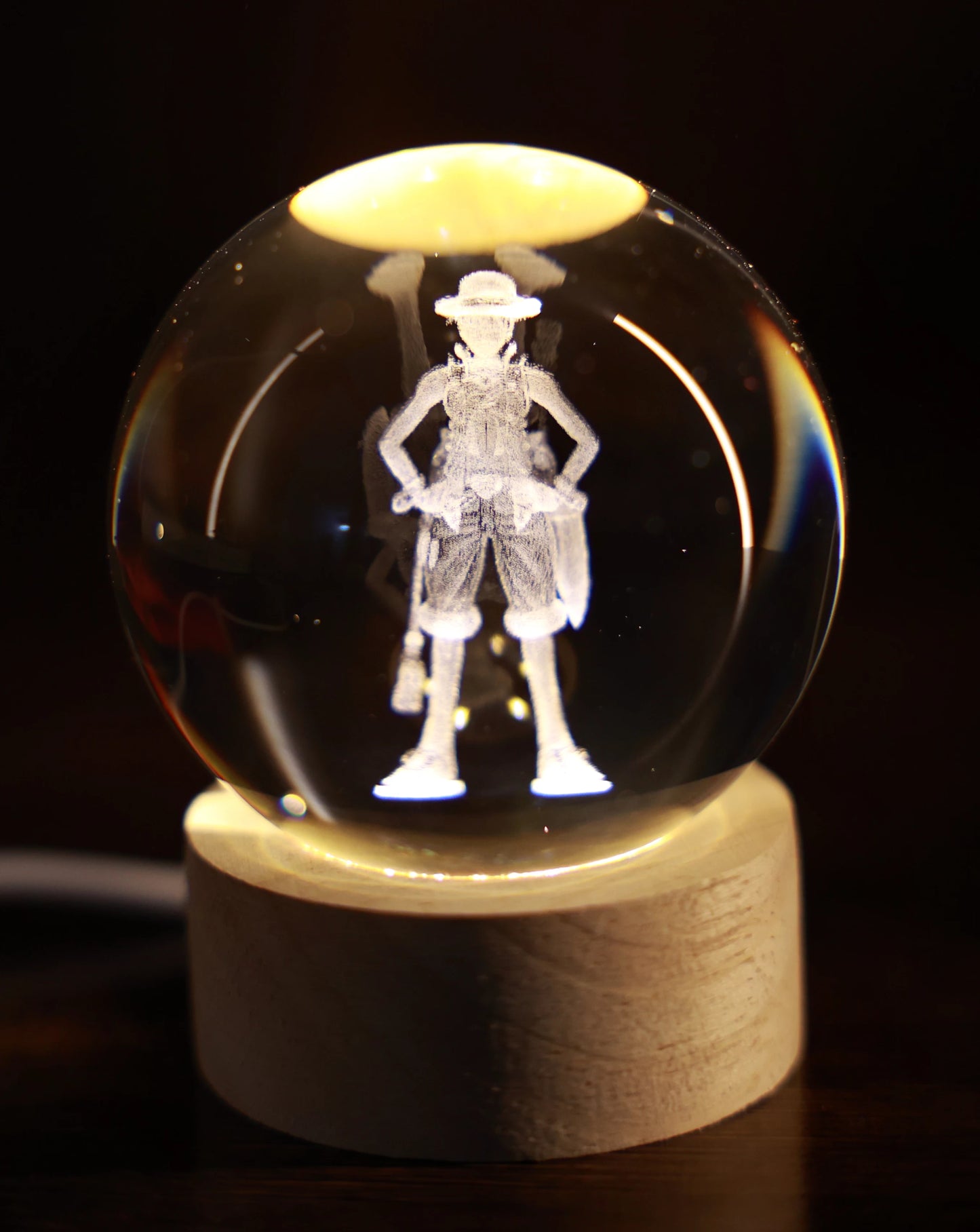 Luffy - Crystal Lamp