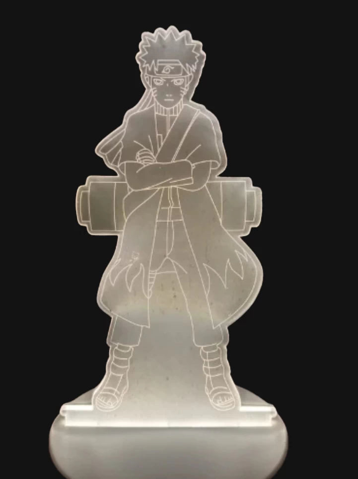 Naruto Sage Mode - - Acrylic Lamp