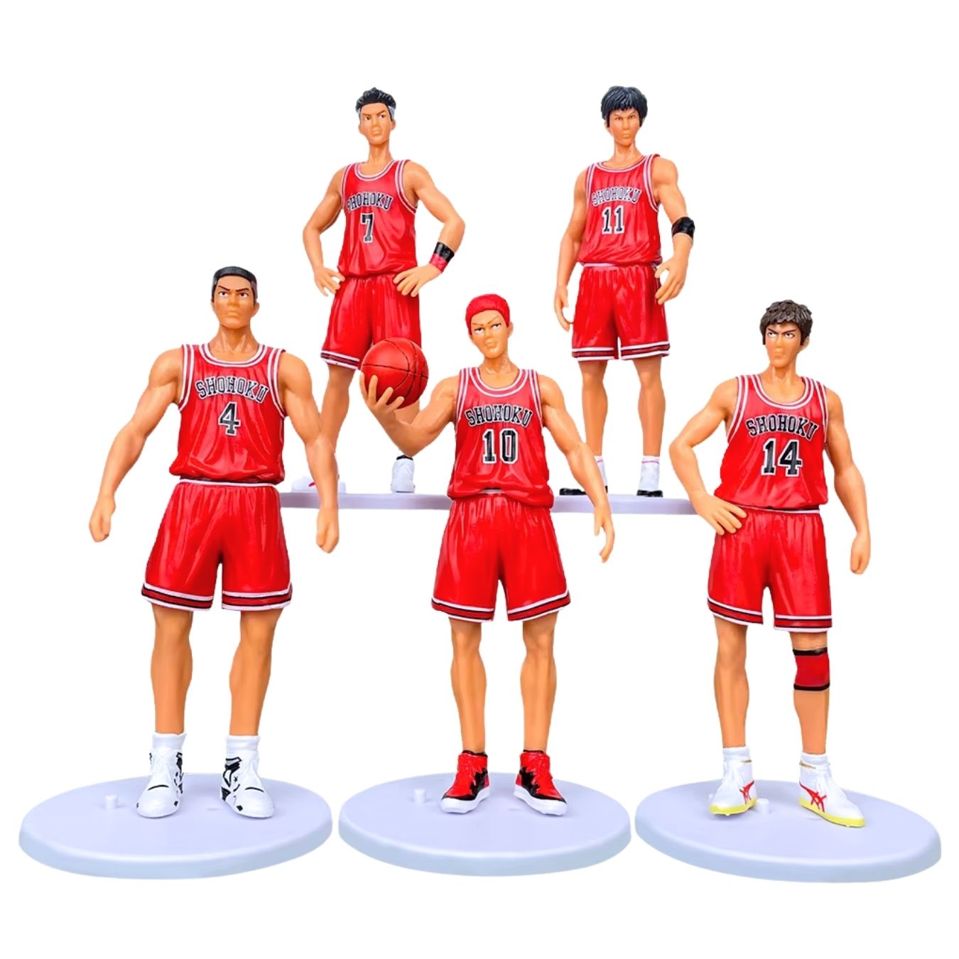 Shohoku basketball team x5 - Slam Dunk