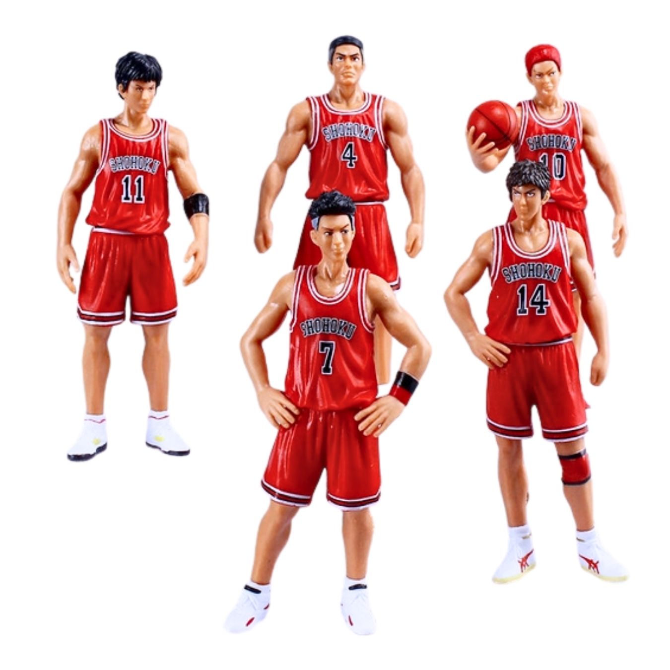 Shohoku basketball team x5 - Slam Dunk