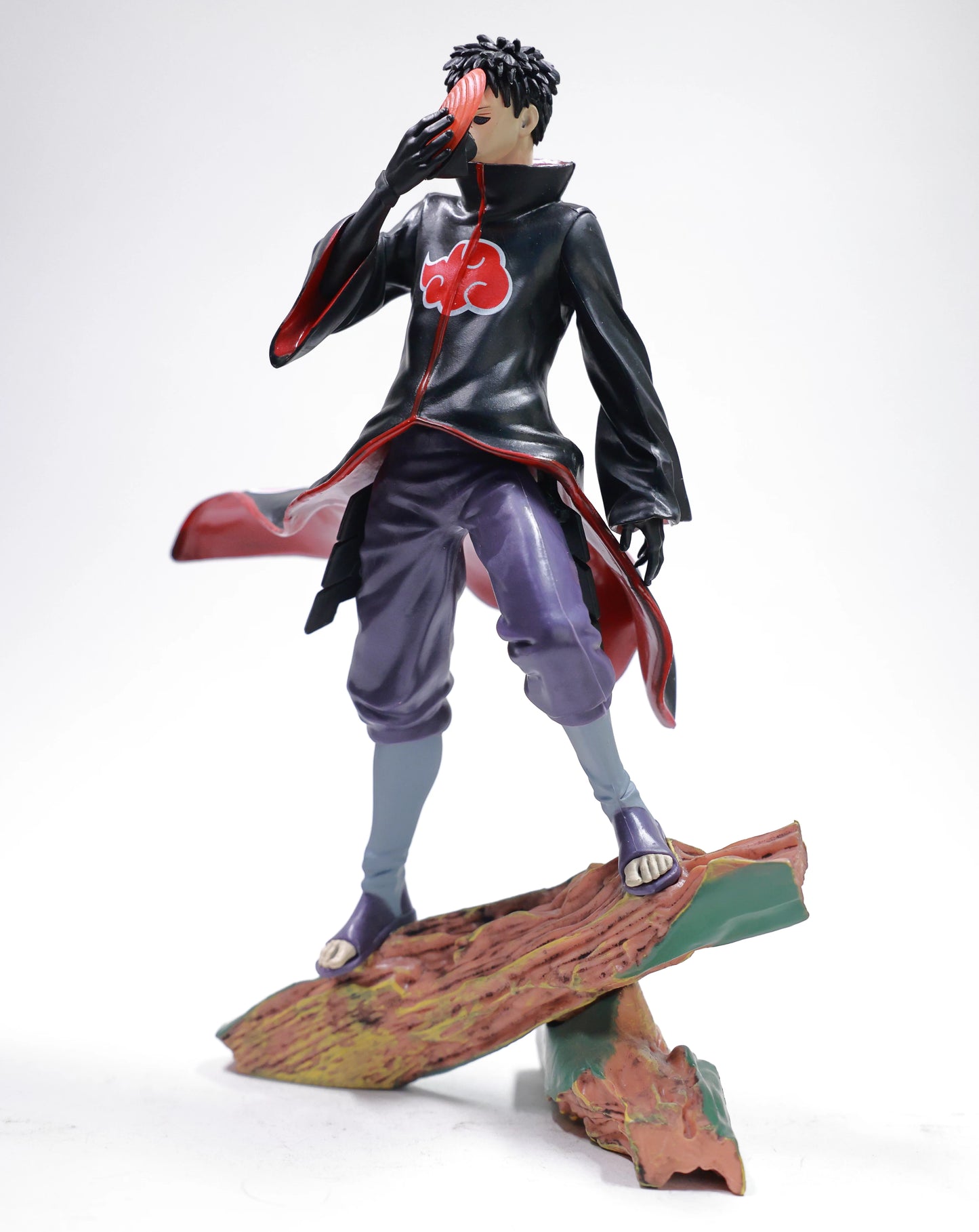 Obito on tree trunk - Naruto
