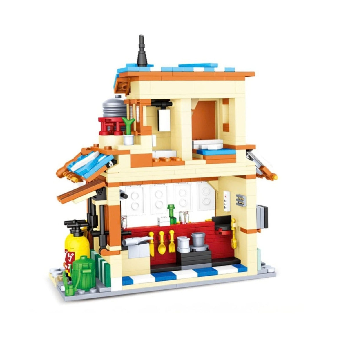 Naruto Ichiraku Ramen Shop Building Blocks Set (1166 Pcs)
