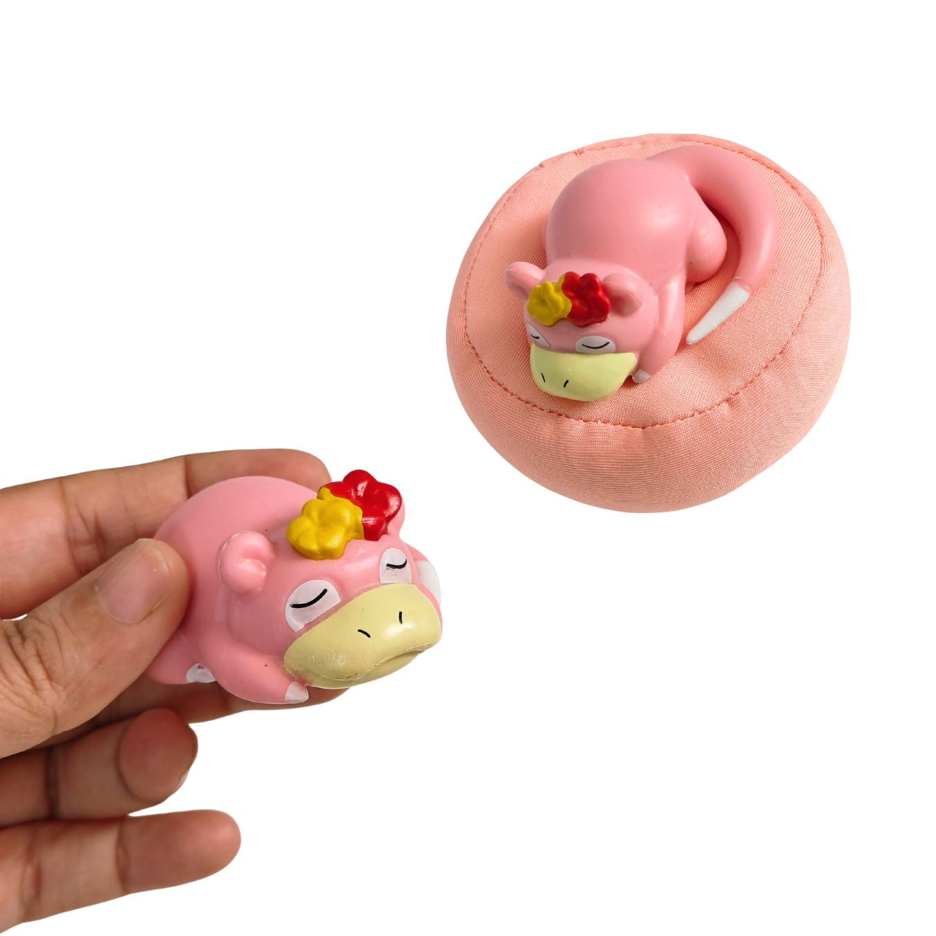 Sleeping Slowpoke Cushion Mini Figure (Cushion size - 8 cm)