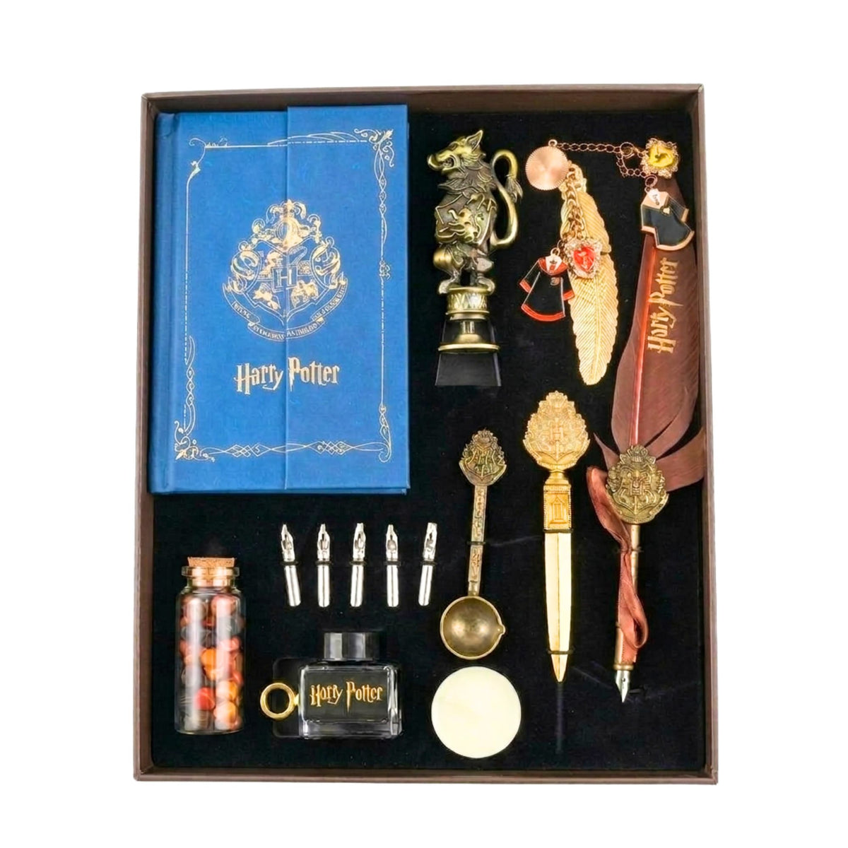 Harry Potter Quill & Wax Seal Luxury Gift Set (select variant) (Box size 29 x 24 cm)
