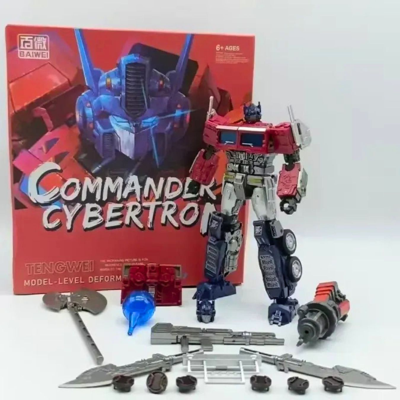 Commander Cybertron Convertible Action Figure (17 cm) | Rise of the Beasts