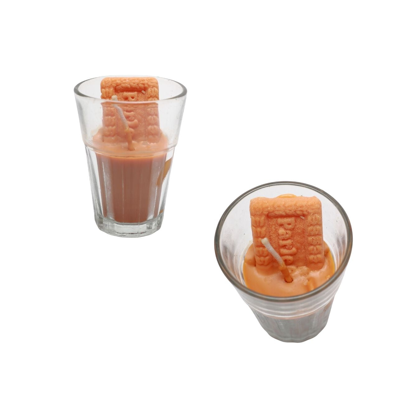 Hand-made Chai Biscuit Candle (Pack of 1) with fragrance