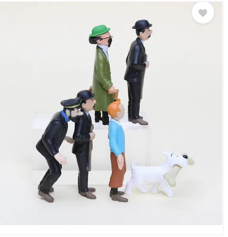 Tintin & Friends - Set of 6