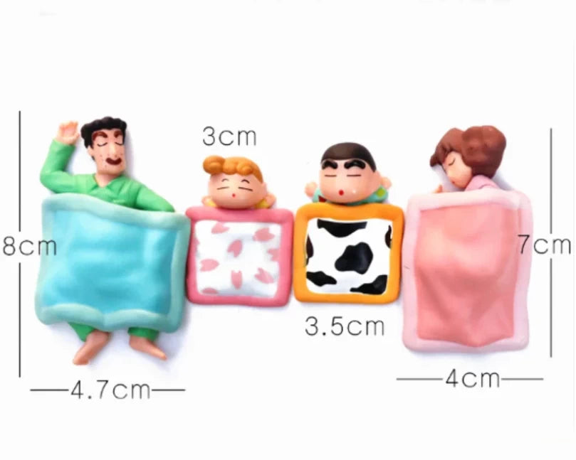 Shinchan family sleeping