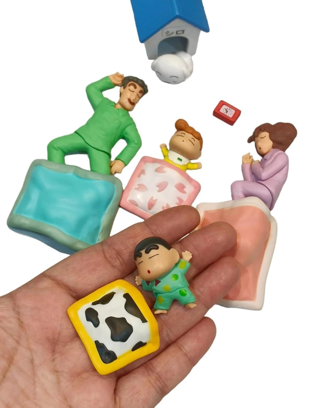Shinchan family sleeping