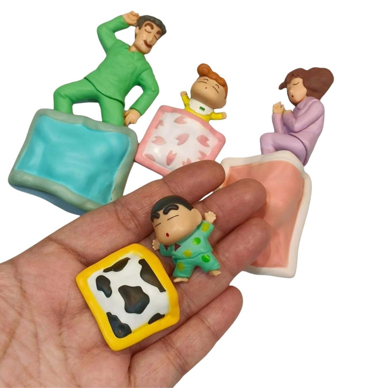 Shinchan family sleeping