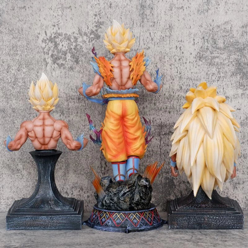 Goku with 3 replaceable bodies