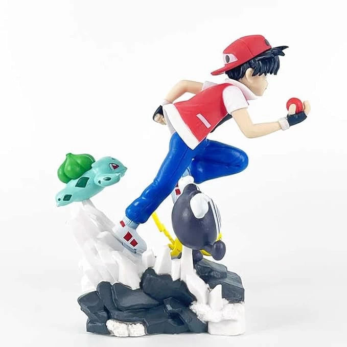 Ash & Pikachu Running - Pokemon