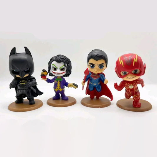 Superheroes set x4