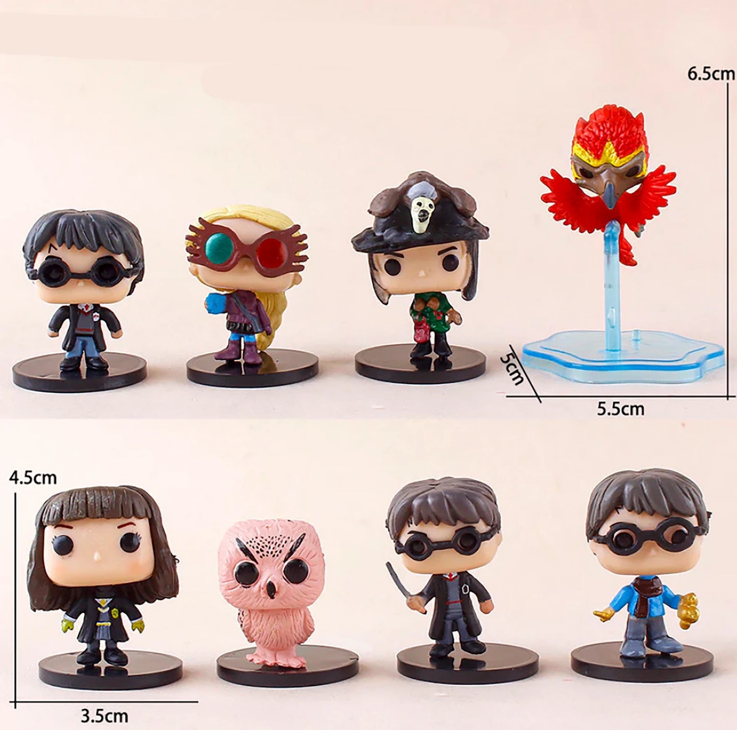 Harry Potter chibi set x8