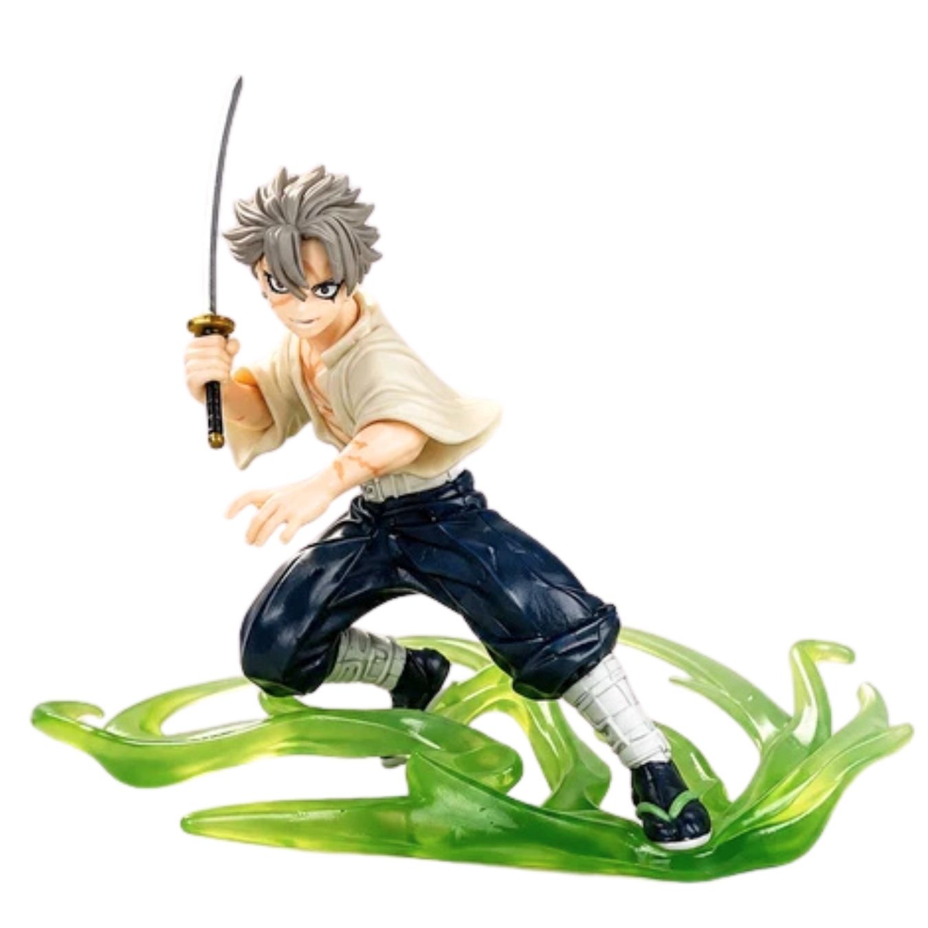 Sanemi Shinazugawa Wind Hashira Action Figure (12 cm) | Demon Slayer