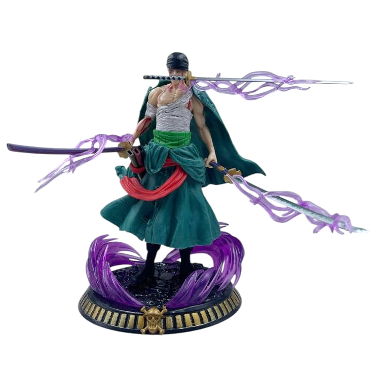 Zoro on purple flame base - One Piece
