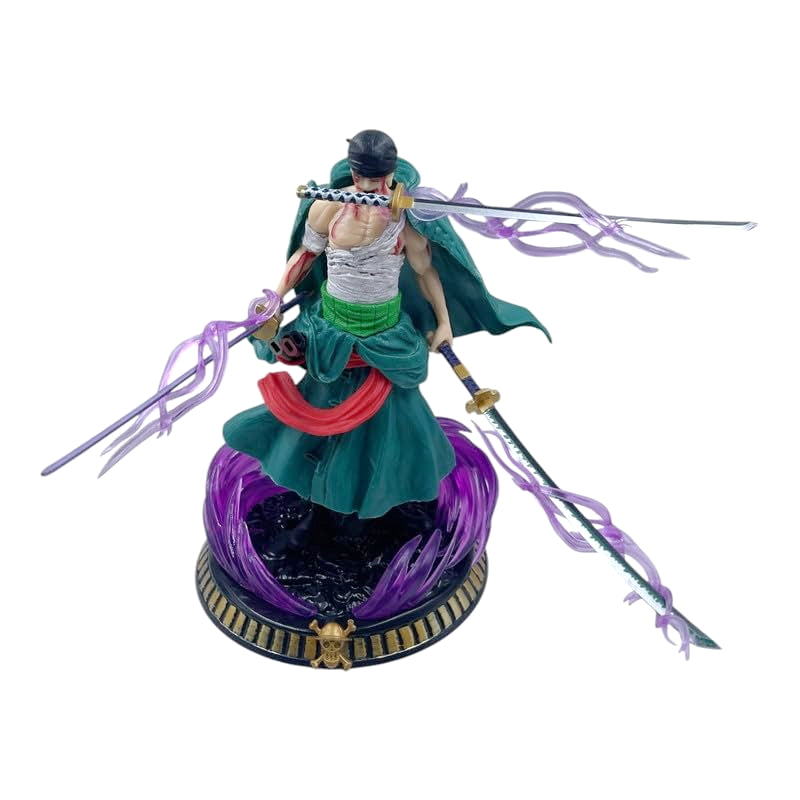 Zoro on purple flame base - One Piece