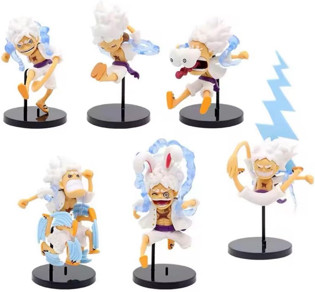 Luffy Gear 5 going crazy - One Piece