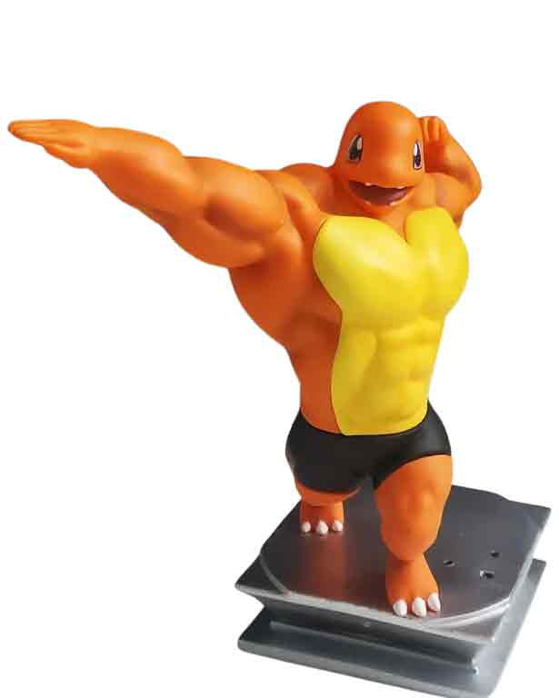 Charmander muscular form - Pokemon