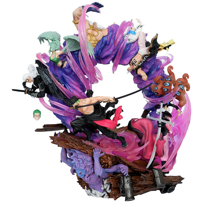 Zoro Onigashima diorama (Kaku King Hyouzhou Monet) - One Piece