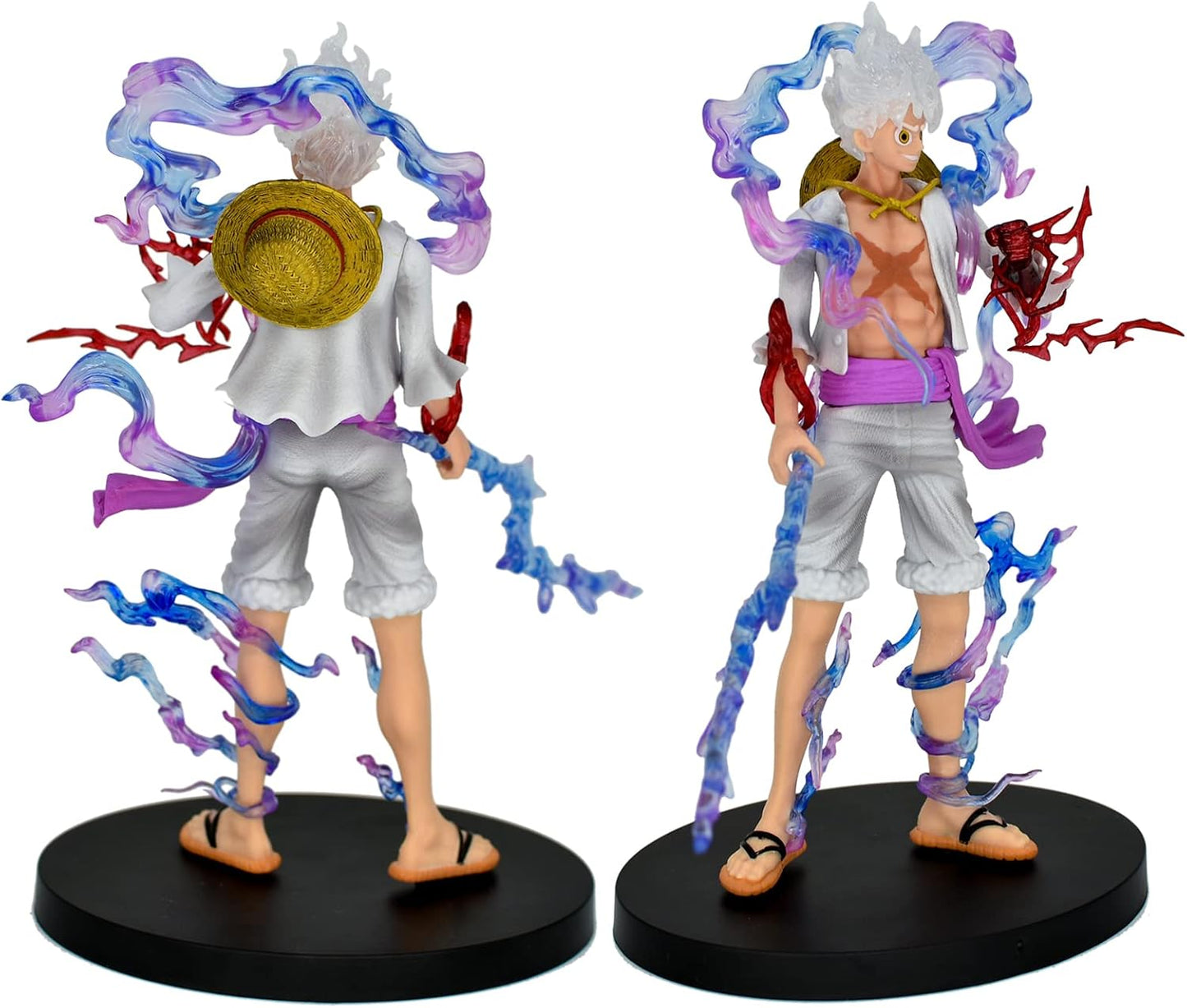 Luffy Gear 5 purple-blue lighting - One Piece (superb details)