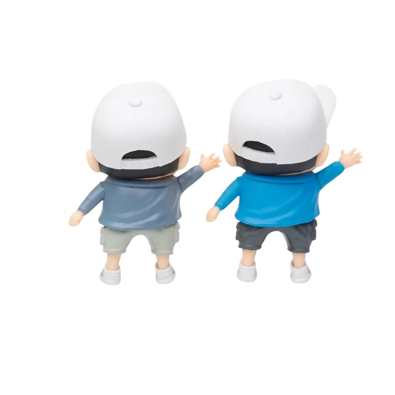 Shin-Chan Wearing Caps - Set of 2