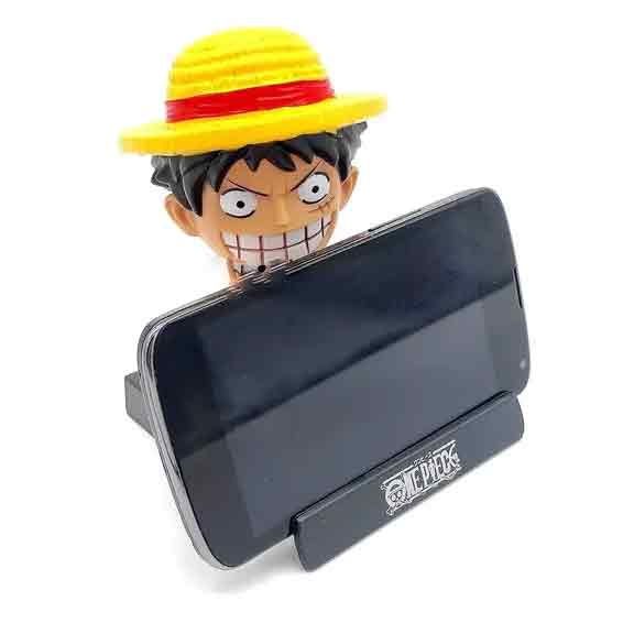 Luffy Bobblehead (with mobile holder tray)