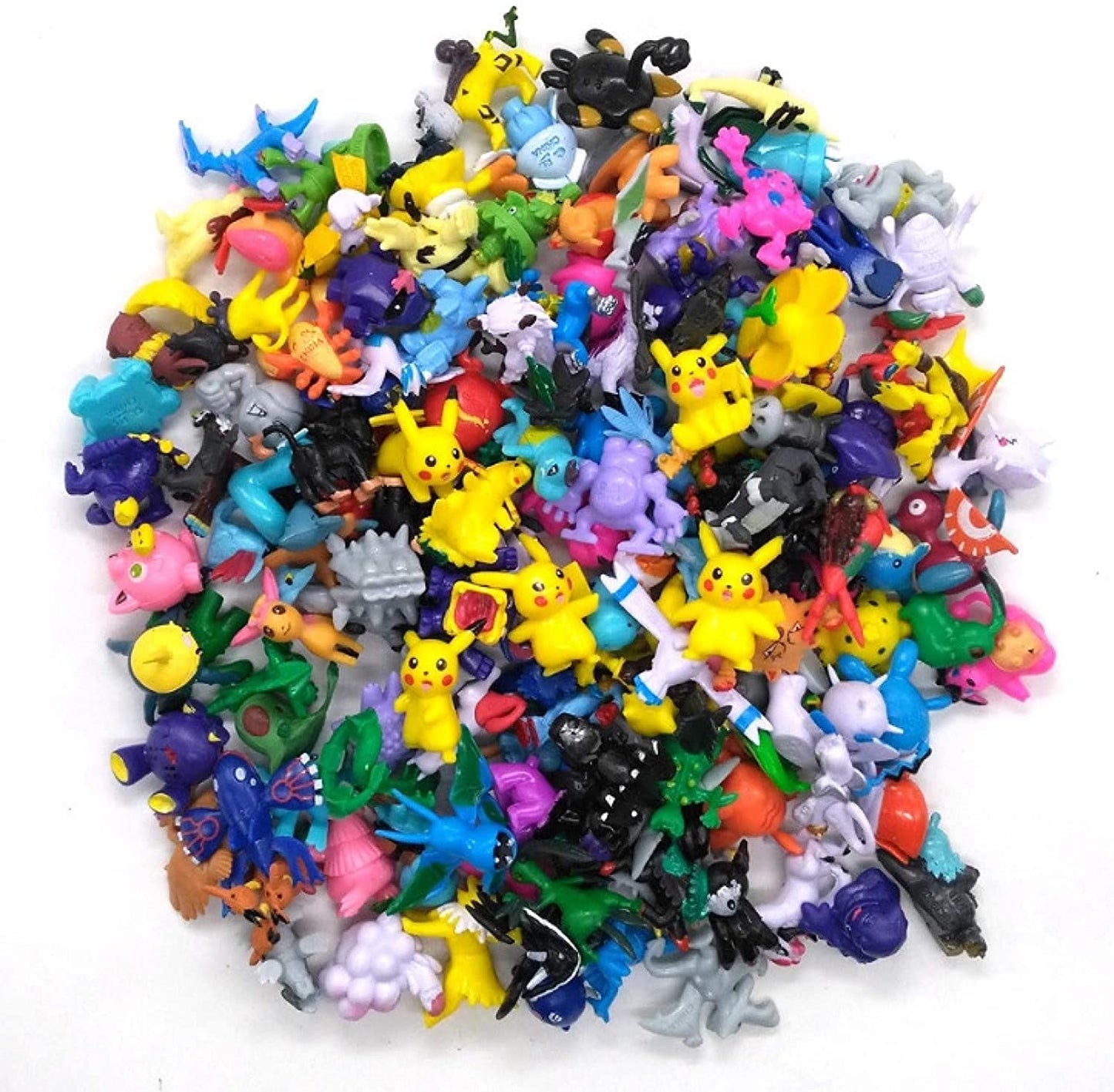 Mini Pokemon Figures 24 piece set (random figures, all unique)