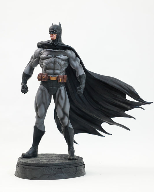 Batman with flowing  wings