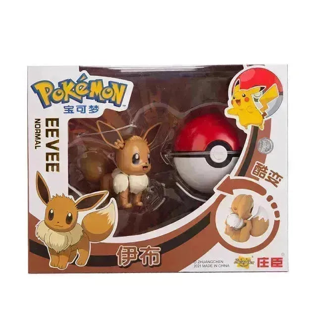 Eevee with Pokeball - Pokemon