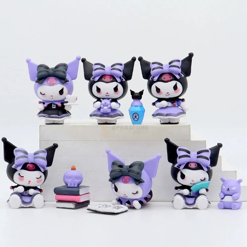 Black Kuromi Set x6 - II
