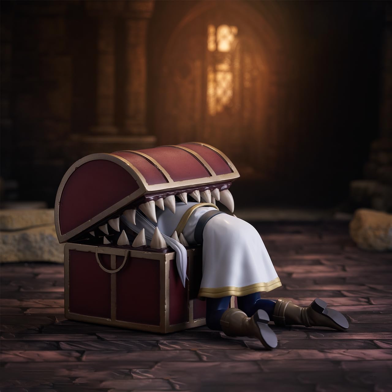 Frieren in the jaws of a Mimic Chest | Frieren: Beyond Journey's End