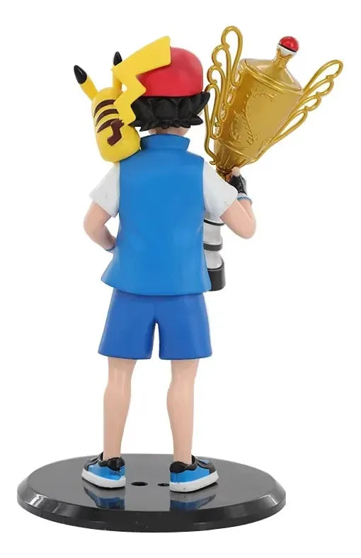 Ash & Pikachu with trophy