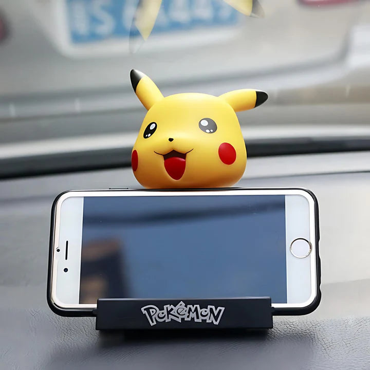 Pikachu Bobblehead (with mobile holder tray)