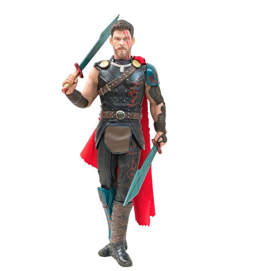 Thor with swords - detailed features, metal swords - 1/6 scale