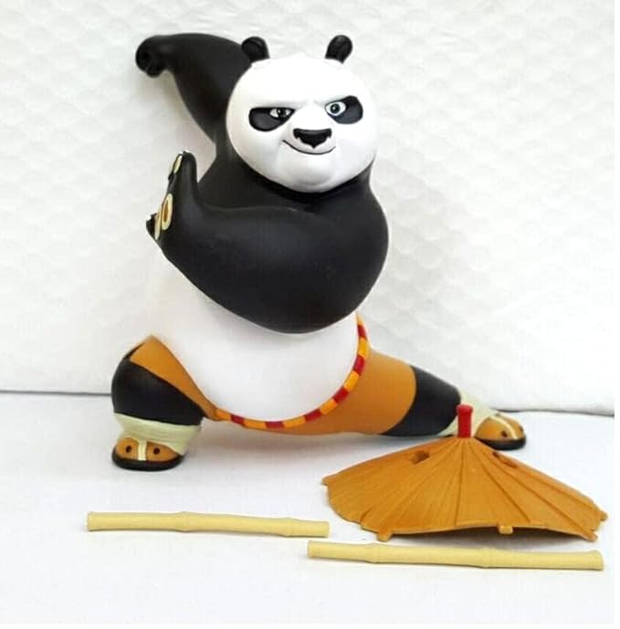 Kung Fu Panda in action (separable hat)