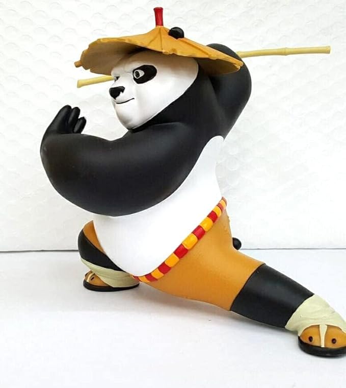 Kung Fu Panda in action (separable hat)