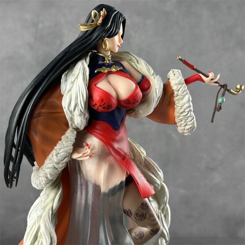 Boa standing on water with pipe | One Piece