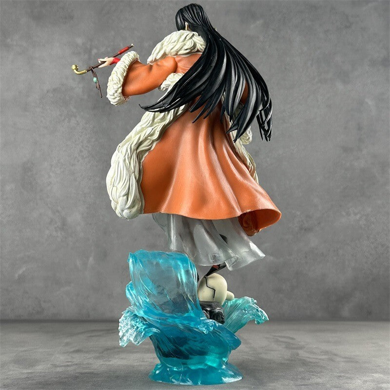 Boa standing on water with pipe | One Piece
