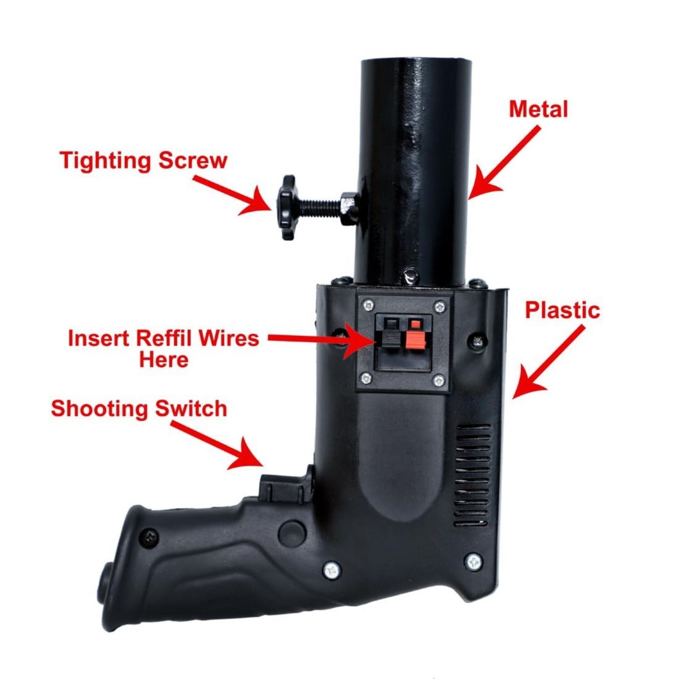 Sparkle Cold Pyro gun (with one sparkle cartridge) - For Fun & Festivities