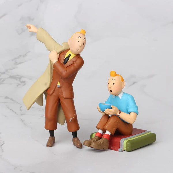 Tintin on his Adventures - Set of 6