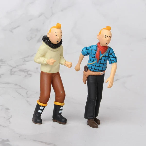 Tintin on his Adventures - Set of 6