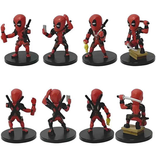 Dancing Deadpool (A) - Set of 4