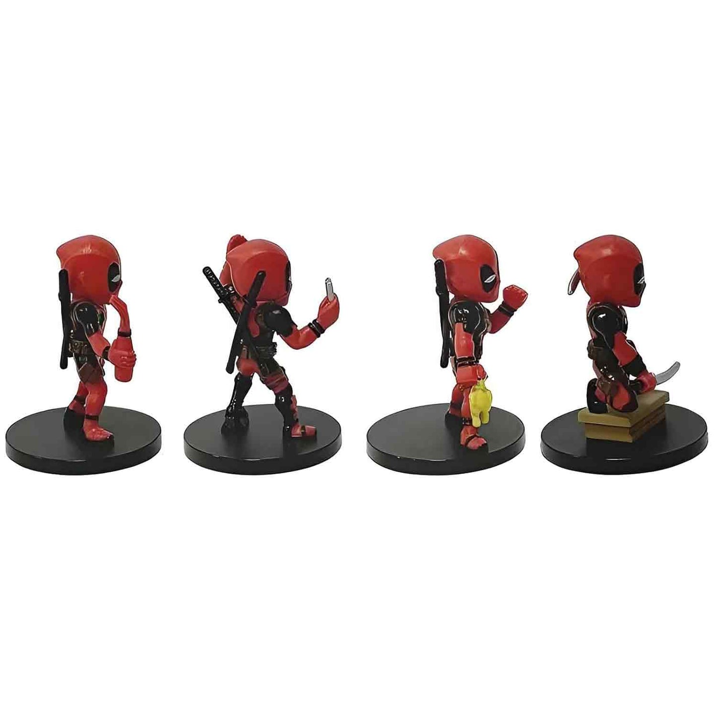 Dancing Deadpool (A) - Set of 4