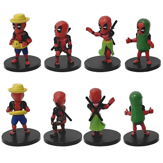 Dancing Deadpool (B) - Set of 4