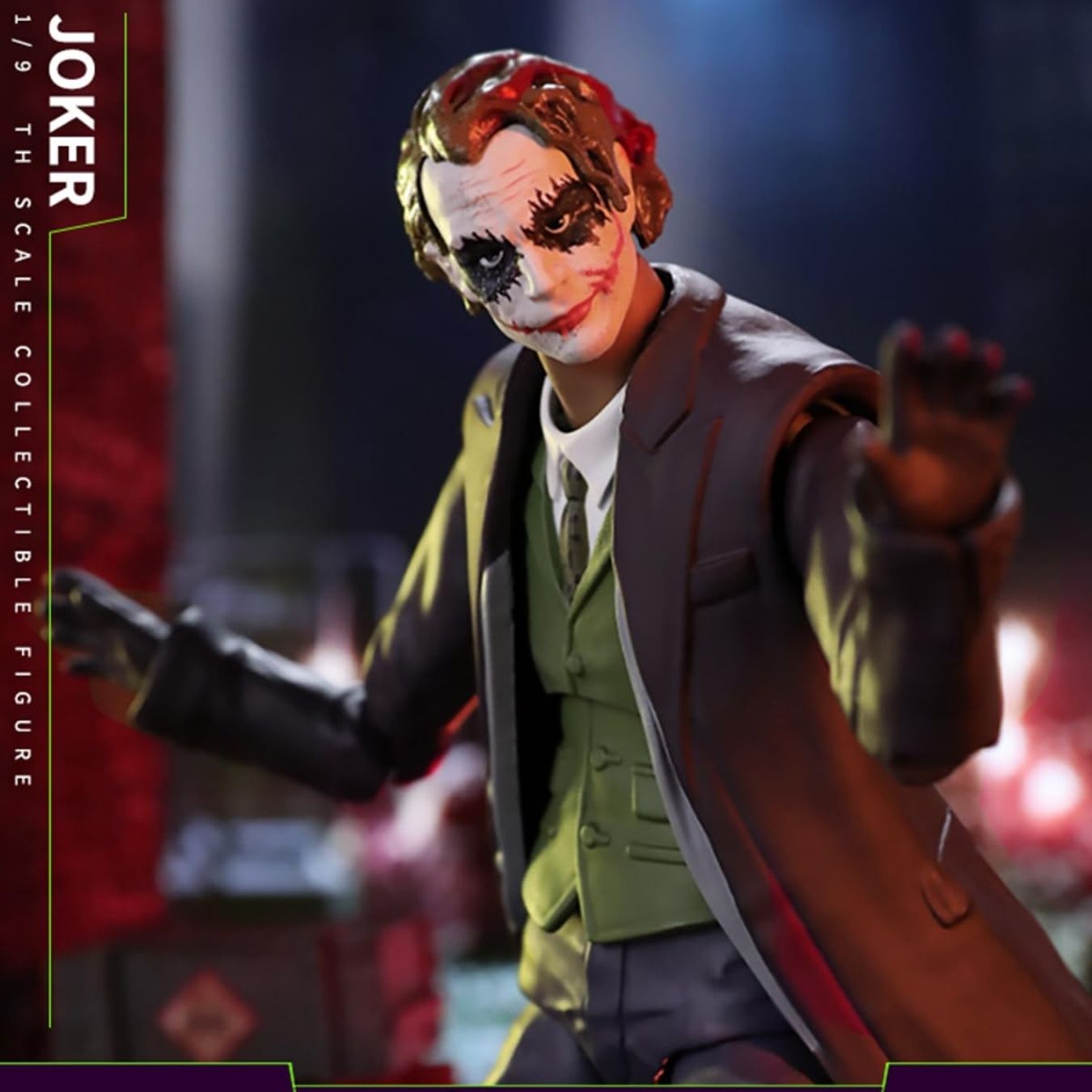 Joker 1/9 Scale (20 cm) Poseable Figure (extra head and hands) | Brand - Fondjoy